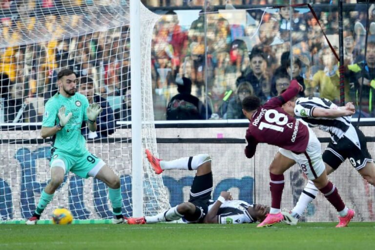 Udinese vs Torino (18:30 – 29/12) | Xem lại trận đấu