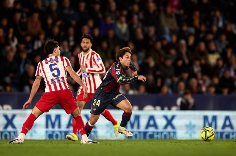 Levante vs Atletico Madrid (00:30 – 01/02) | Xem lại trận đấu